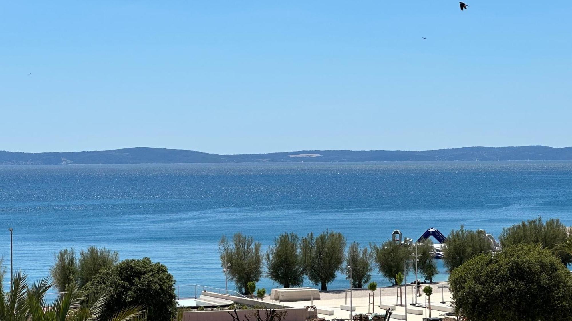 New Luxury Apartment With Private Heated Pool And Amazing Terrace With Seaview Split Bagian luar foto